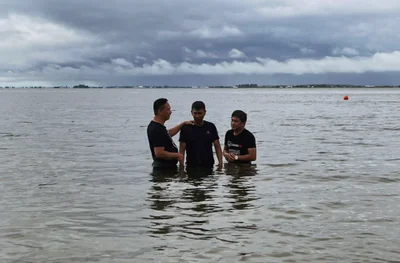 tito roger’s water baptism