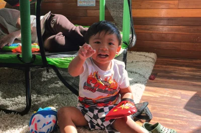 "hi daddy"