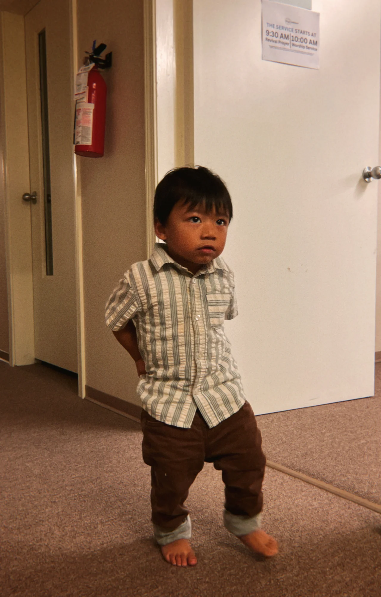 isaac scratching his bum bum